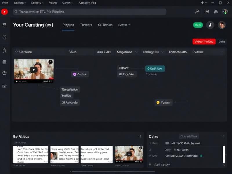 YouTube Transcript ETL